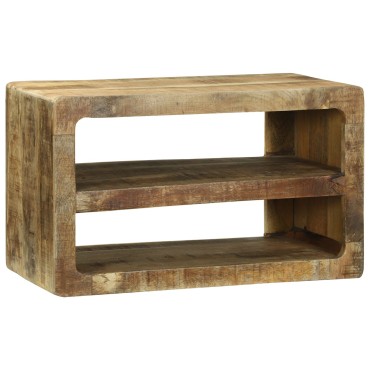 vidaXL Κονσόλα Τηλεόρασης 60x32x36cm Μασίφ Ξύλο Μάνγκο