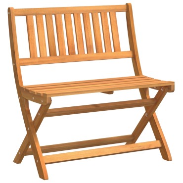 vidaXL Συρόμενος Πάγκος Κήπου 80x46x85cm Μασίφ Ξύλο Ακακίας