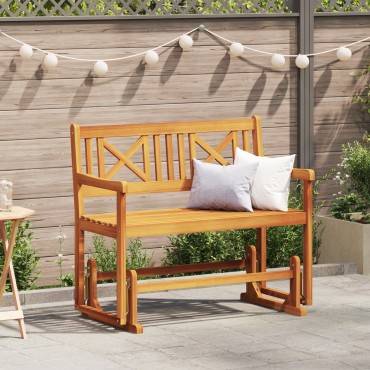 vidaXL Πάγκος Γλύτερας 2-Ατόμων 110x59x97cm Μασίφ Ξύλο Ακακίας