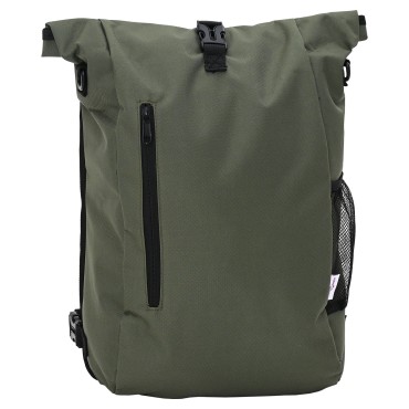 vidaXL Τσάντα Ποδηλάτου για Φάρο 20 L Ελιά 31x13x58 εκ.