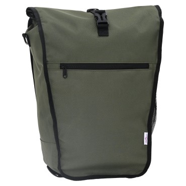 vidaXL Τσάντα Ποδηλάτου για τη Ράγα 20 L Ελιά 34x16x59 εκ