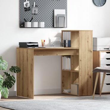 vidaXL Γραφείο Συγγραφής Artisan Oak Μοριοσανίδα Μεσαίο