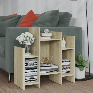 vidaXL Βοηθητικό Ντουλάπι Sonoma Δρυς 60x26x60cm από Επεξ. Ξύλο 1 τεμ.