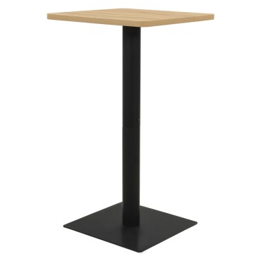 vidaXL Τραπέζι Bistro Χρώμα Δρυός 60x60x107cm 1 τεμ.