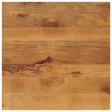 vidaXL Επιφάνεια Τραπεζιού Τετράγωνη 70x70x3,8cm Μασίφ Ξύλο Μάνγκο 1 τεμ.