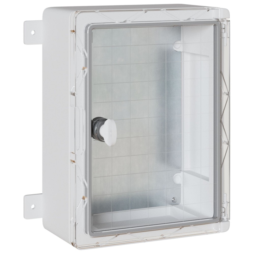 vidaXL Κουτί Ελέγχου IP65 Υδατοστεγές Γκρι 25x13x33 cm ABS Πλαστικό