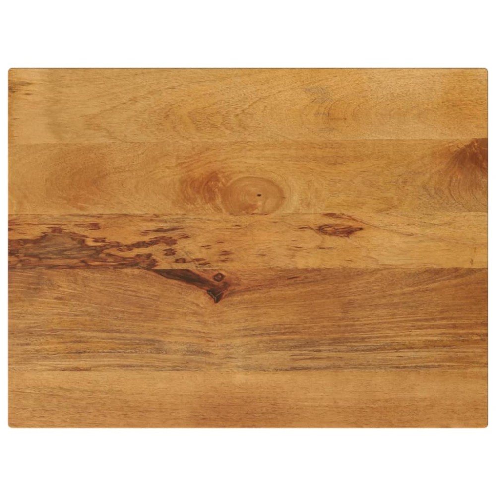 vidaXL Επιφάνεια Τραπεζιού Ορθογώνια 90x70x3,8cm Μασίφ Ξύλο Μάνγκο 1 τεμ.