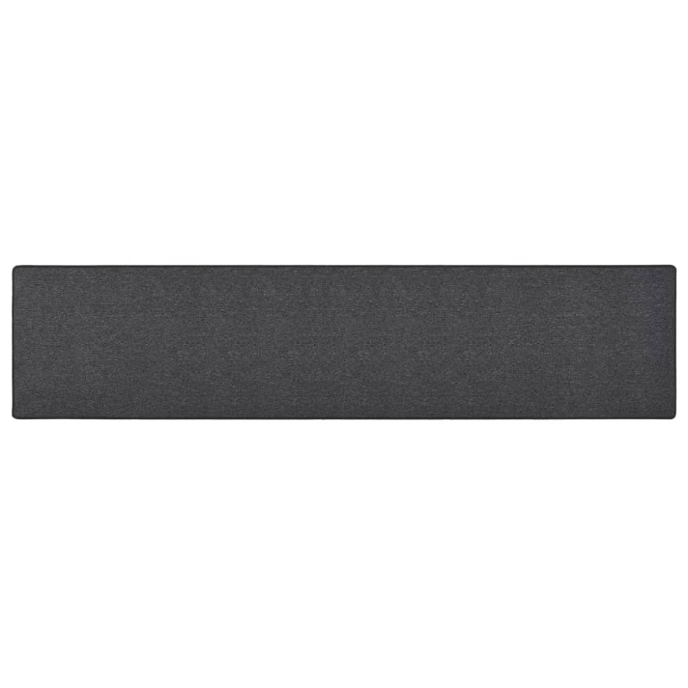vidaXL Χαλί Διάδρομος Ανθρακί 80x400cm
