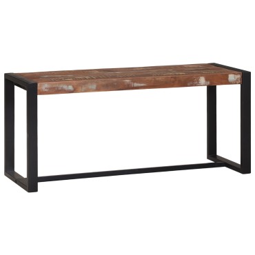 vidaXL παγκάκι Στερεό ξύλο μάνγκο 100x35x45cm
