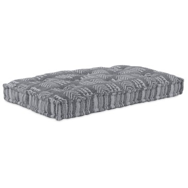 vidaXL Γκρι Μαξιλάρι Παλετών 120x80x12cm