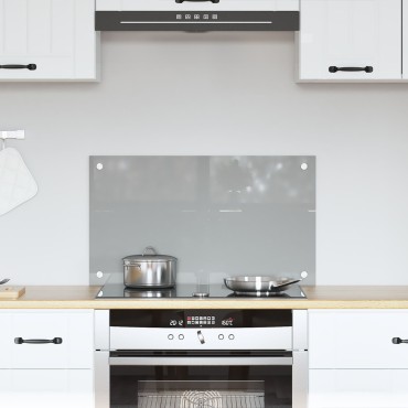 vidaXL Φωτιστικό Πίσω Θερμικό Γκρι 70x40x0,6 εκ Σκληρυμένο Γυαλί