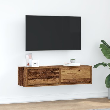vidaXL Κιβώτιο Τηλεόρασης Παλιού Ξύλου 100x31x25,5cm Επεξεργασμένο Ξύλο
