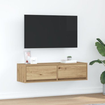 vidaXL Έπιπλο τηλεόρασης Artisan Oak 100x31x25,5cm Επεξεργασμένο ξύλο