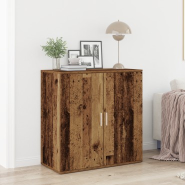 vidaXL Μπουφές Παλιού Ξύλου 79x38x80cm Κατασκευασμένο Ξύλο 1 τεμ.