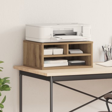 vidaXL Σταντ Εκτυπωτή Artisan Oak 49x40x22,5 εκ Επεξεργασμένο Ξύλο