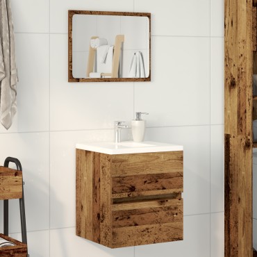 vidaXL Ντουλάπι Ίντερνετ Ρουστίκ Ξύλο 41x38.5x45cm Επεξεργασμένο Ξύλο