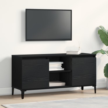 vidaXL Βάση Τηλεόρασης σε Μαύρο Δρυς 102x35x50cm από Επεξεργασμένο Ξύλο