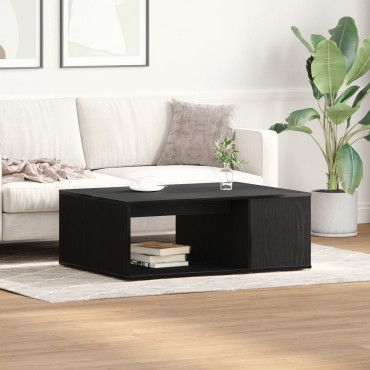 vidaXL Τραπεζάκι Σαλονιού Μαύρης Βελανιδιάς 90x67x33cm Επεξεργασμένο Ξύλο 1 τεμ.