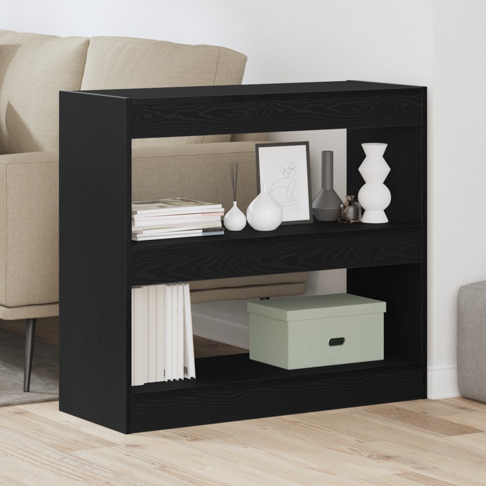 vidaXL Βιβλιοθήκη 2 επιπέδων 2 τεμ. 80x30x72cm Επεξεργασμένο Ξύλο