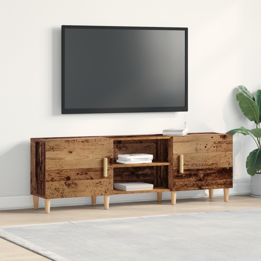 vidaXL Ντουλάπι Τηλεόρασης Παλιού Ξύλου 150x30x50cm Κατασκευασμένο Ξύλο