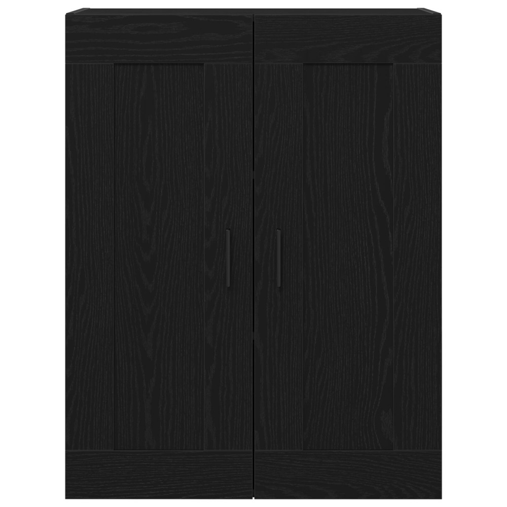 vidaXL Ντουλάπα Τοίχου από Μαύρη Οξιά 69,5x34x90cm Επεξεργασμένο Ξύλο 1 τεμ.