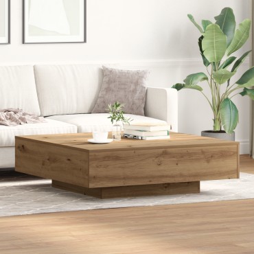 vidaXL Τραπεζάκι Καφέ Artisan Oak 100x100x31cm Ξύλο Επεξεργασμένο 1 τεμ.
