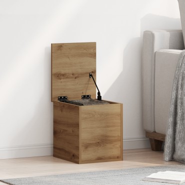 vidaXL Κουτί Αποθήκευσης Artisan Oak 30x35x35 cm Φτιαγμένο από Επεξεργασμένο Ξύλο 1 τεμ.
