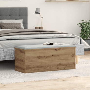 κουτί αποθήκευσης vidaXL Artisan Oak 90x35x35 cm φτιαγμένο από ξύλο