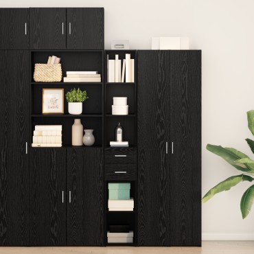 vidaXL Υψηλό ντουλάπι Artisan Oak 30x42,5x185cm Κατασκευασμένο ξύλο 1 τεμ.