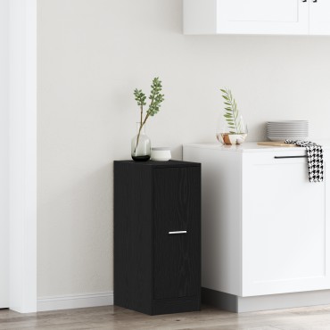 vidaXL Φαρμακοποιός Ντουλάπι Μαύρη Δρυς 40x41x77,5cm Επεξεργασμένο Ξύλο