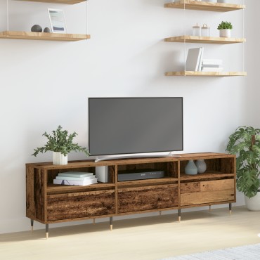 vidaXL TV Cabinet Ανακυκλωμένο Ξύλο 150x30x44.5 εκ