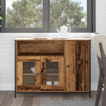 vidaXL Μπουφέ Παλιού Ξύλου 100x35x75cm Επεξεργασμένου Ξύλου 1 τεμ.