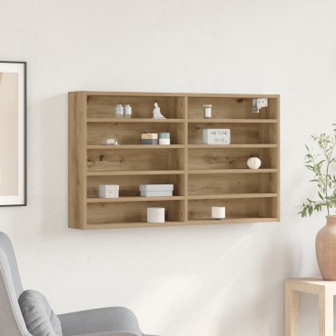 vidaXL Βιτρίνα Καμπίνας Artisan Oak 100x15x58cm Επεξεργασμένο ξύλο