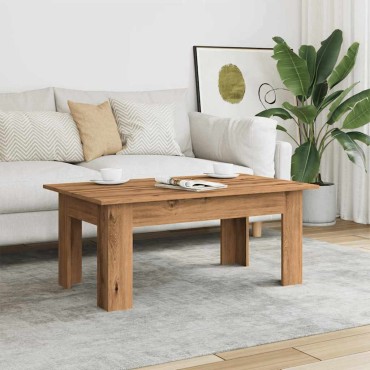 vidaXL Τραπεζάκι Σαλονιού Αρτισιανή Δρυς 100x60x42cm Επεξ. Ξύλο 1 τεμ.