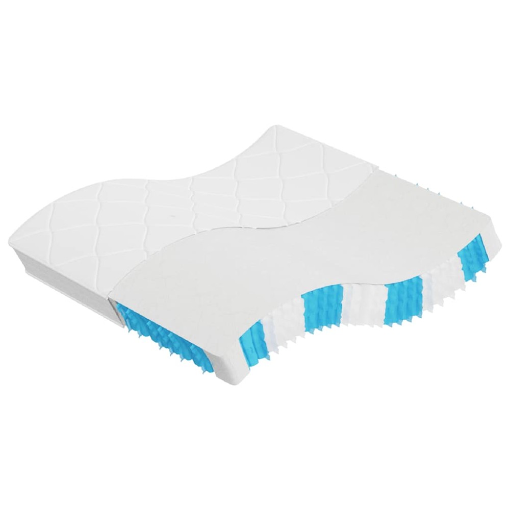 vidaXL Στρώμα με Pocket Springs Μεσαία Σκληρότητα 180x200cm 1 τεμ. - Διπλό