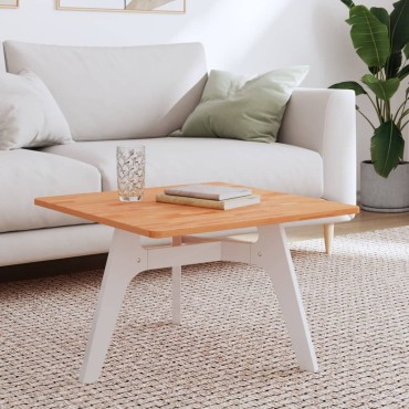 vidaXL Επιφάνεια Τραπεζιού Τετράγωνη 60x60x1,5cm Μασίφ Ξύλο Οξιάς 1 τεμ.