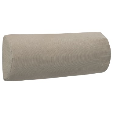 vidaXL Προσκέφαλο Σεζλόνγκ Taupe 40x7,5x15cm από Textilene
