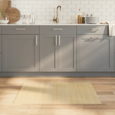 vidaXL Χαλί Ορθογώνιο Ανοιχτό Φυσικό 70x100cm Μπαμπού