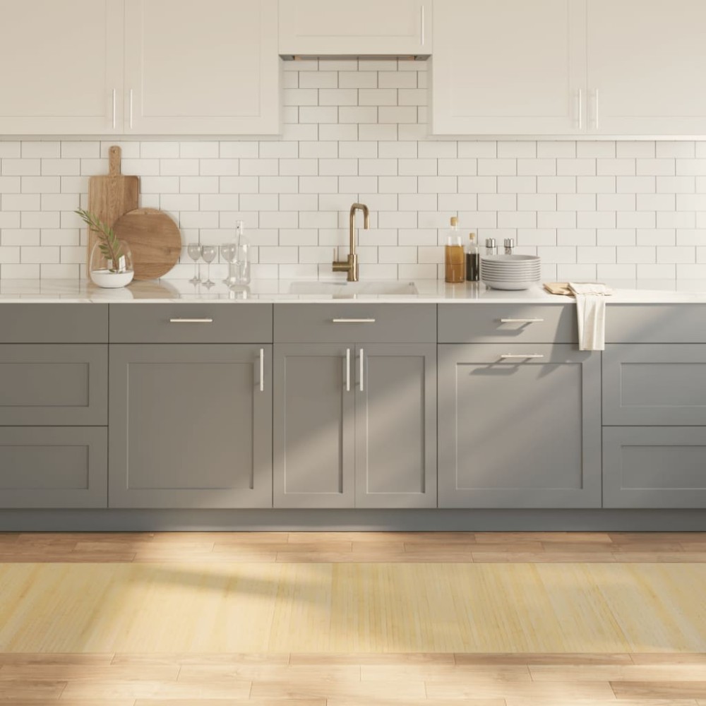 vidaXL Χαλί Ορθογώνιο Ανοιχτό Φυσικό 70x300cm Μπαμπού