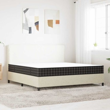 vidaXL Στρώμα με Bonnell Springs Μεσαία Σκληρότητα 200x200cm 1 τεμ. - Διπλό