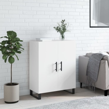vidaXL Ντουλάπι Λευκό 69,5x34x90cm από Επεξεργασμένο Ξύλο 1 τεμ.