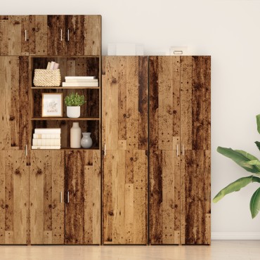 vidaXL Υψηλόμπαρο Φθαρμένο Ξύλο 45x42.5x185cm MDF 1 τεμ.