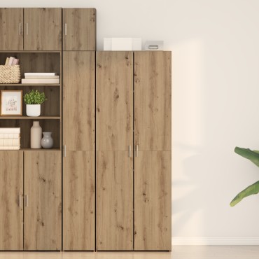 vidaXL Ψηλό Γραφείο από Δρυ 70x42.5x185cm Επεξεργασμένο ξύλο 1 τεμ.