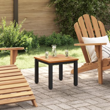 vidaXL Τραπέζι Κήπου 45x45x38cm Μασίφ Ξύλο Ακακίας 1 τεμ.