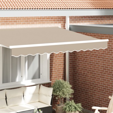 vidaXL Τέντα Βαλάνς για Πλαίσιο 2.5 μ Μπεζ 2.3x0.2 μ