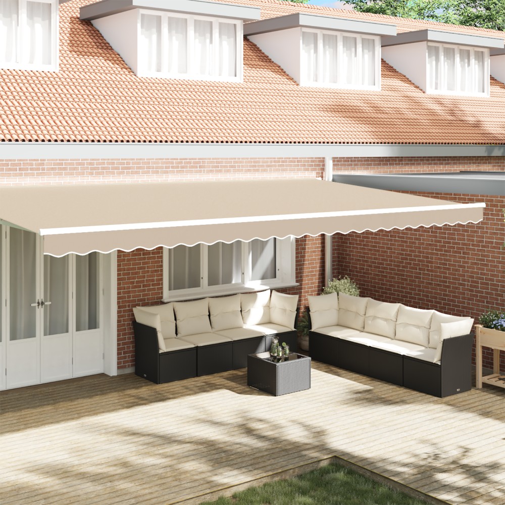 vidaXL Τέντα Valance για πλαίσιο 6 μ Μπεζ 5,8x0,2 μ