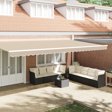vidaXL Τέντα Valance για πλαίσιο 6 μ Μπεζ 5,8x0,2 μ