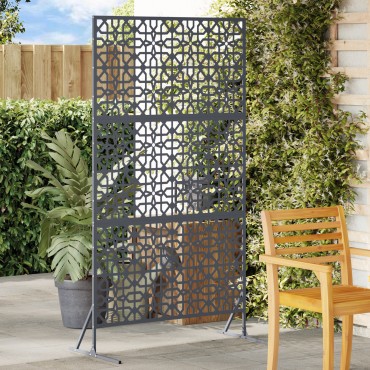 vidaXL Οθόνη Ιδιωτικότητας 100x50x180cm Ατσάλι Ανθρακί