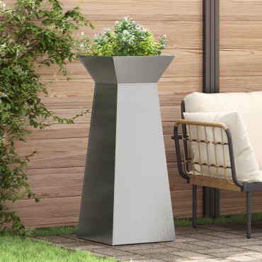 vidaXL Σετ Βάσης Φυτών Ανοξείδωτο ατσάλι 40 x 40 x 101 εκ.