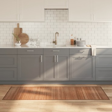 vidaXL Χαλί Ορθογώνιο Φυσικό 70x200cm Μπαμπού